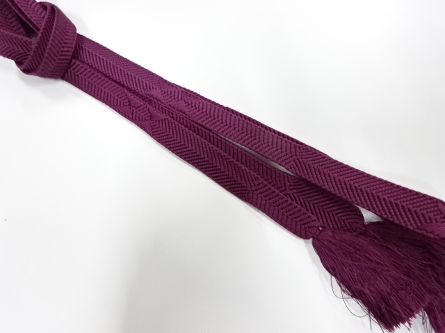 正絹　手組帯締め